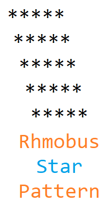 Rhombus Star Pattern